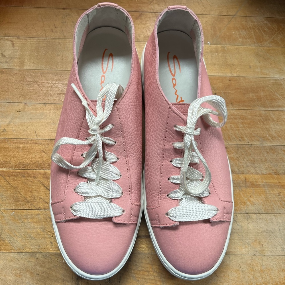 Pink Santoni Sneakers